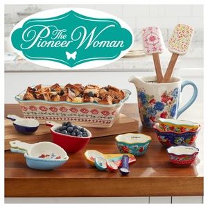 Pioneer Woman Floral Medley 16-Piece Bakeware Set